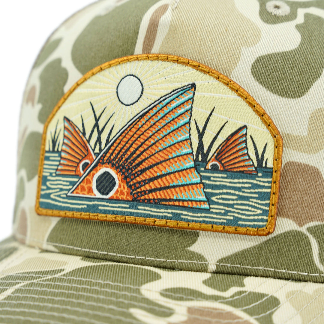 Casey Underwood Tailing Redfish Trucker Hat, view 4