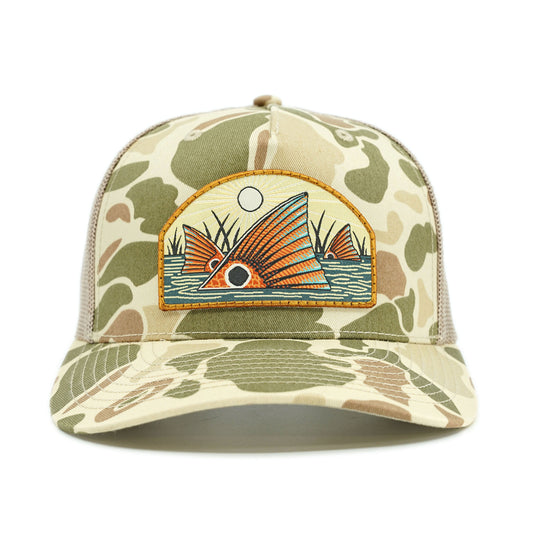 Casey Underwood Tailing Redfish Trucker Hat, view 3