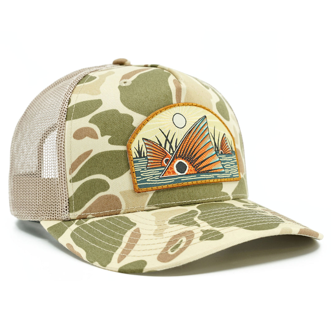 Casey Underwood Tailing Redfish Trucker Hat, view 2