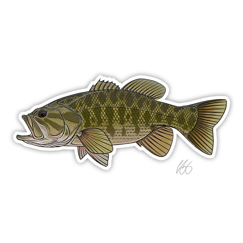 Casey Underwood Guadalupe Bass Decal, view 2