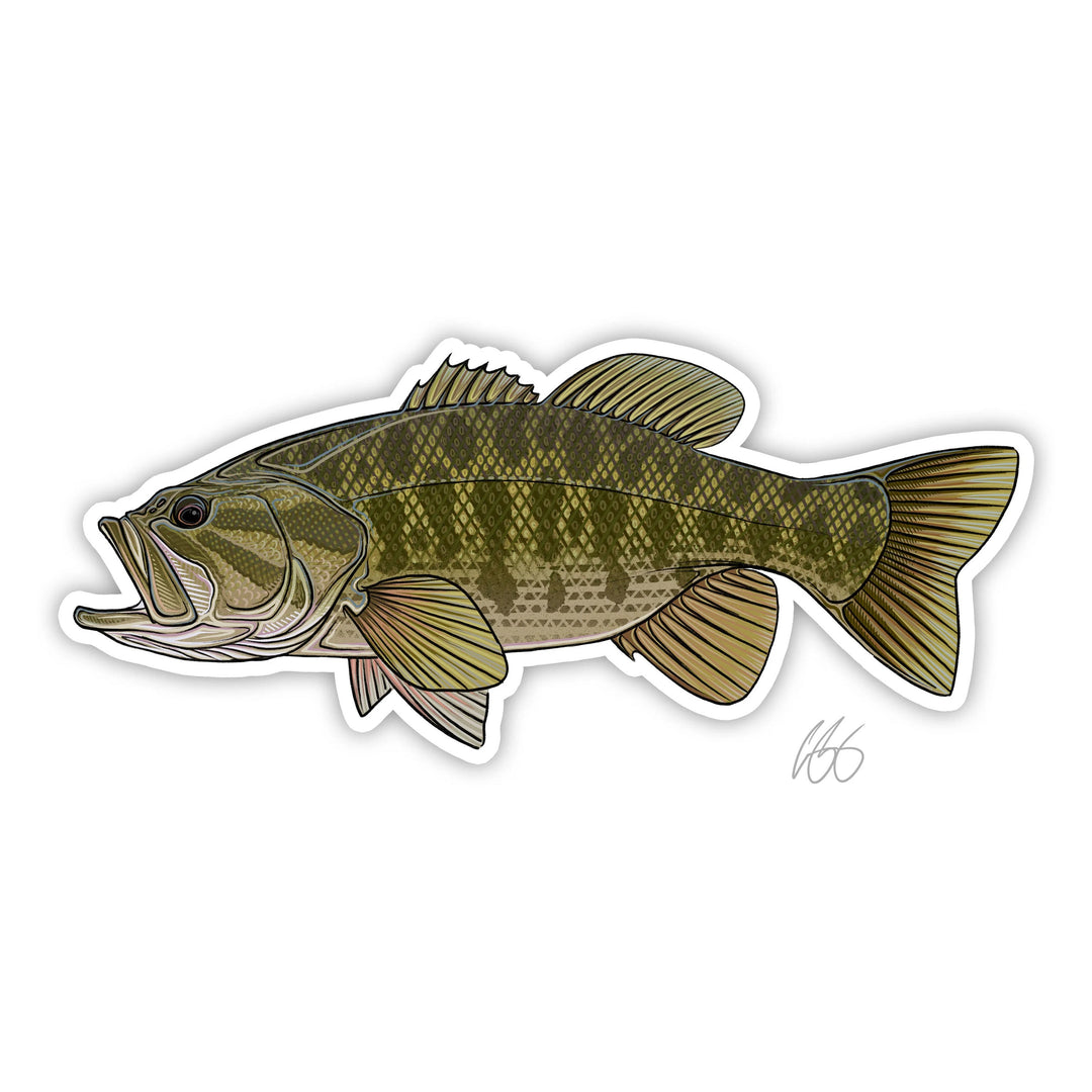 Casey Underwood Guadalupe Bass Decal, view 2