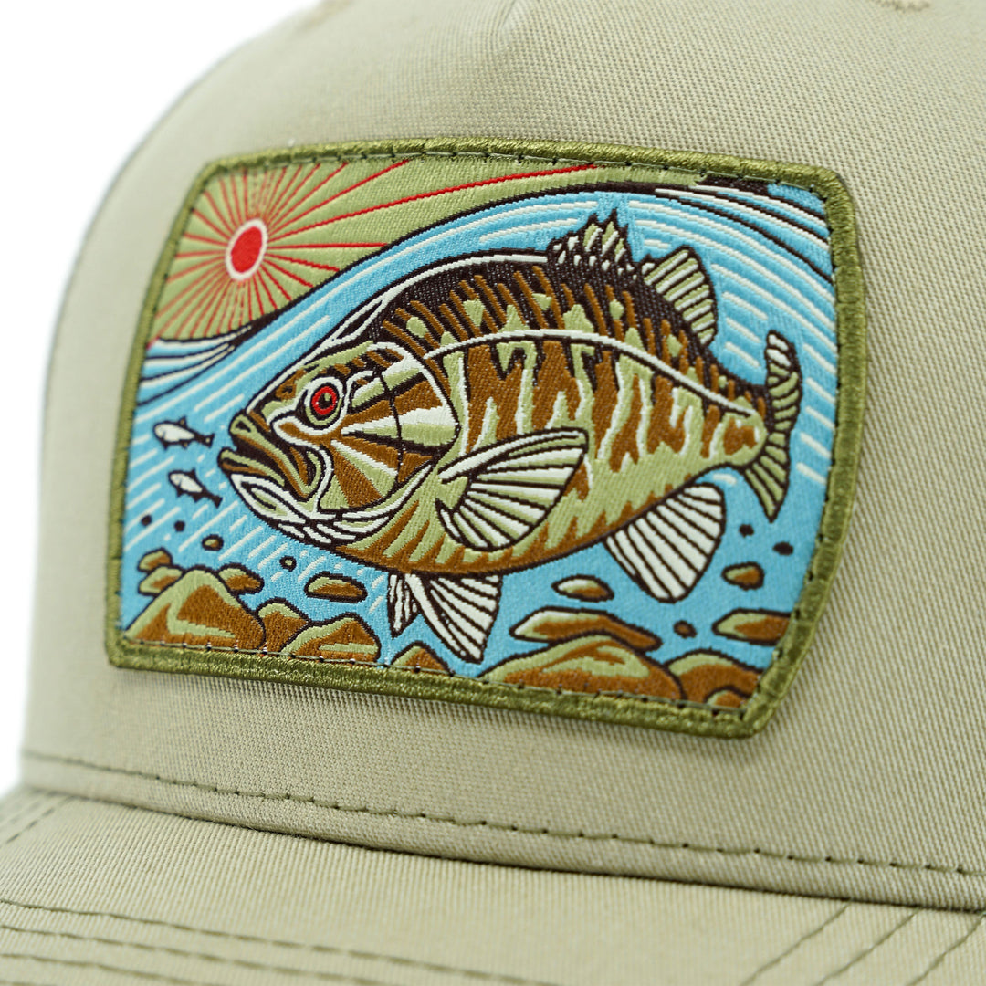 Casey Underwood Sunrise Smallmouth Trucker Hat, view 4