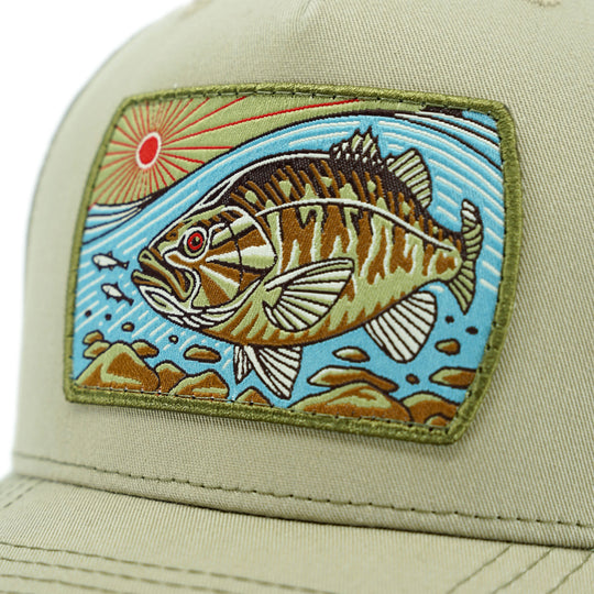 Casey Underwood Sunrise Smallmouth Trucker Hat, view 4