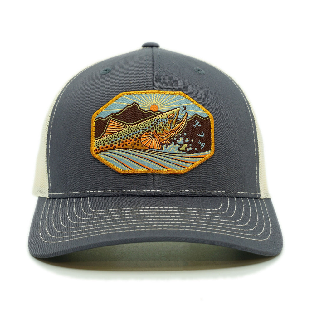 Casey Underwood Ridge Hatch Trucker Hat, front view