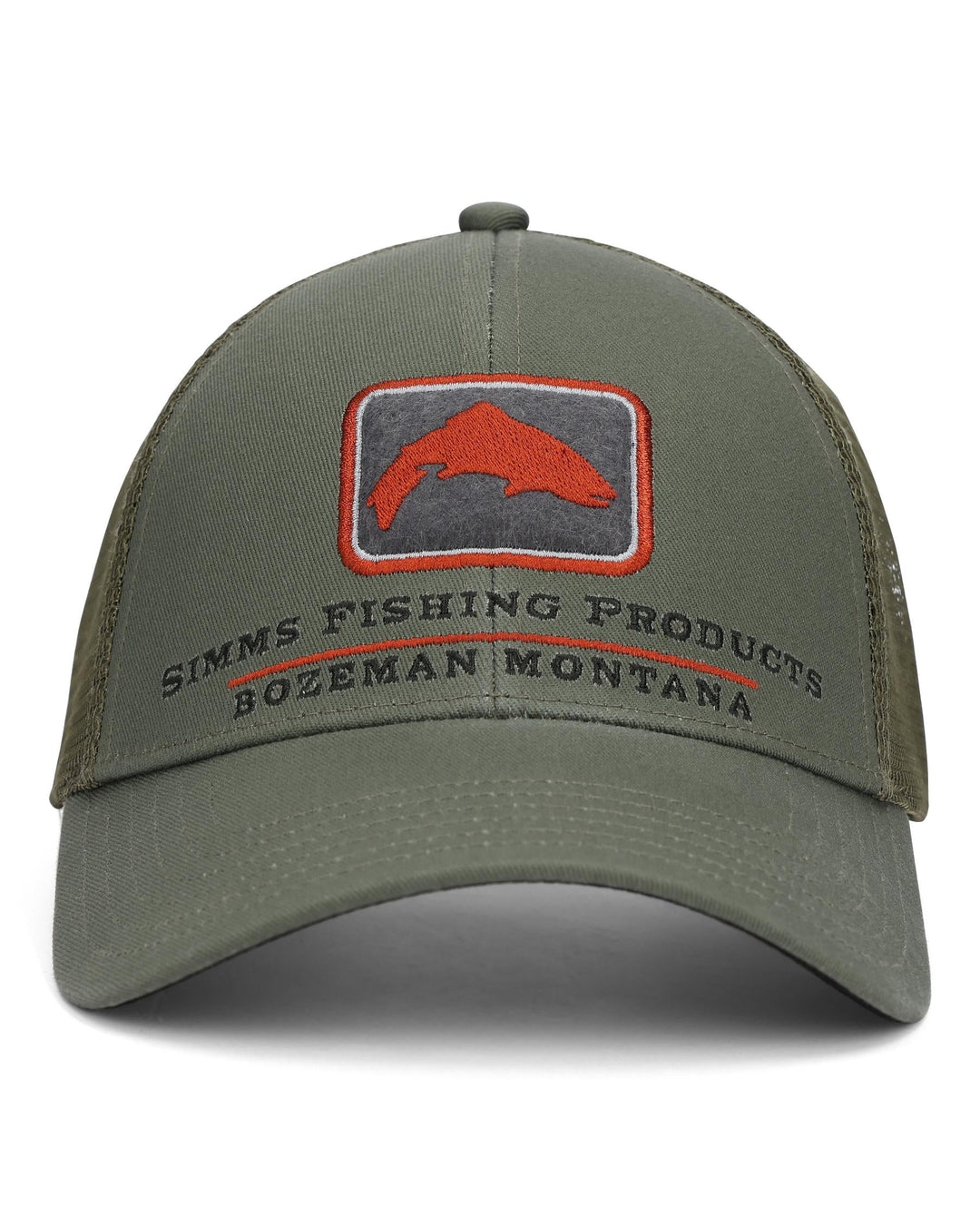 Simms Trout Icon Trucker, front view, view 3