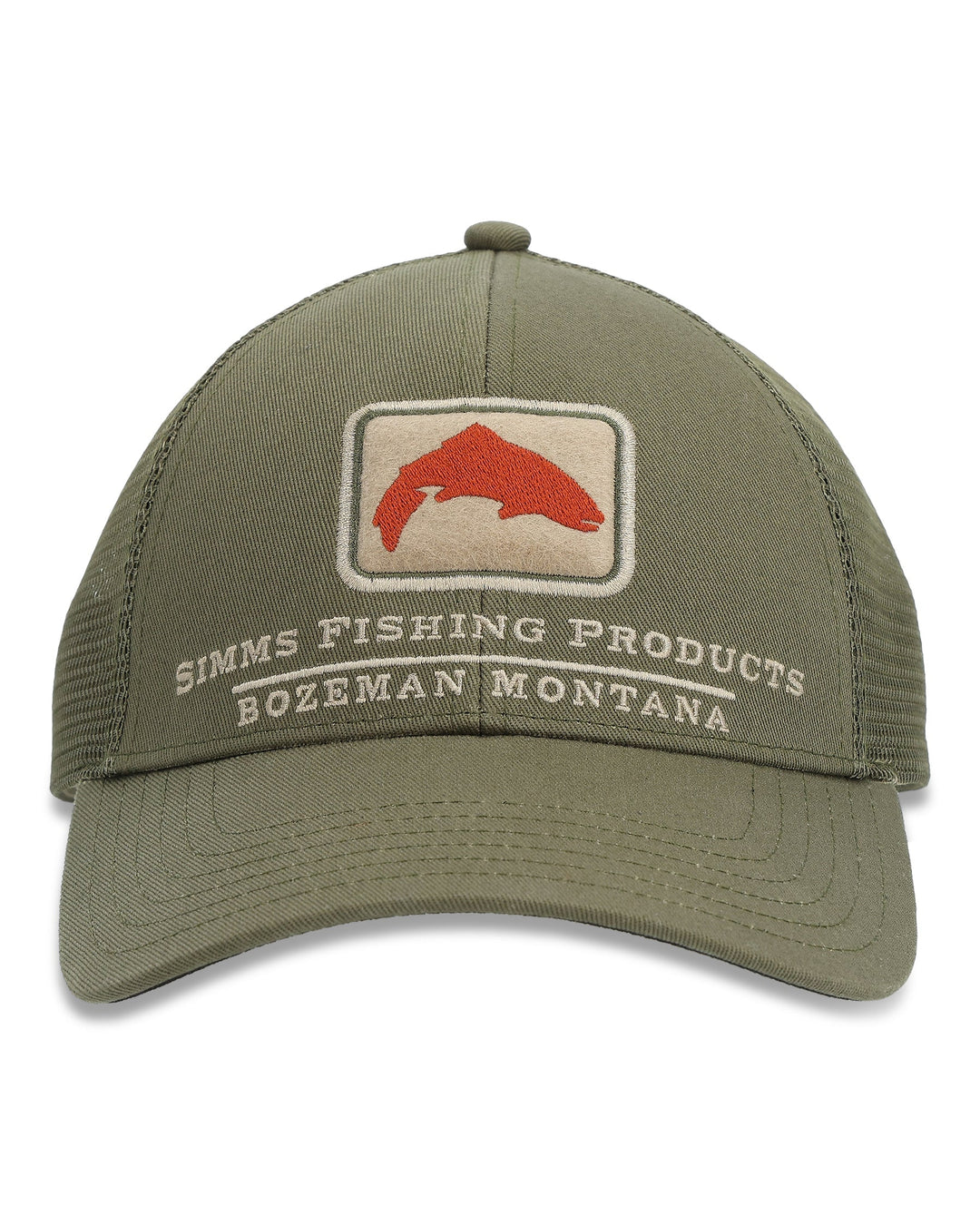 Simms Trout Icon Trucker, front view, view 5