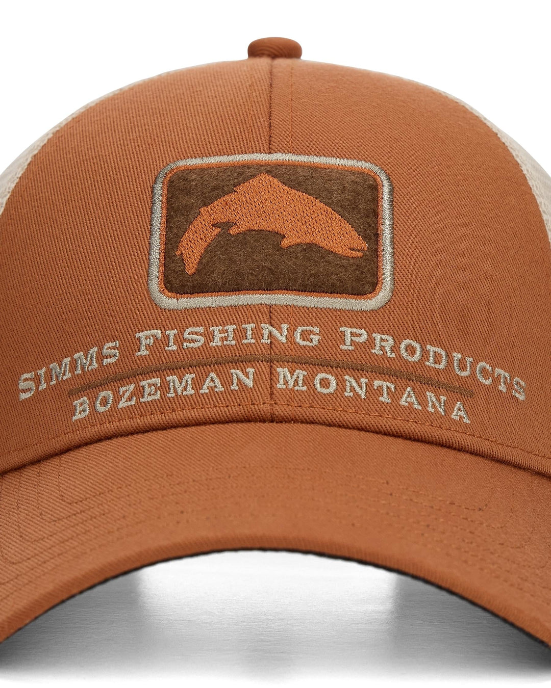 Simms Trout Icon Trucker, detail