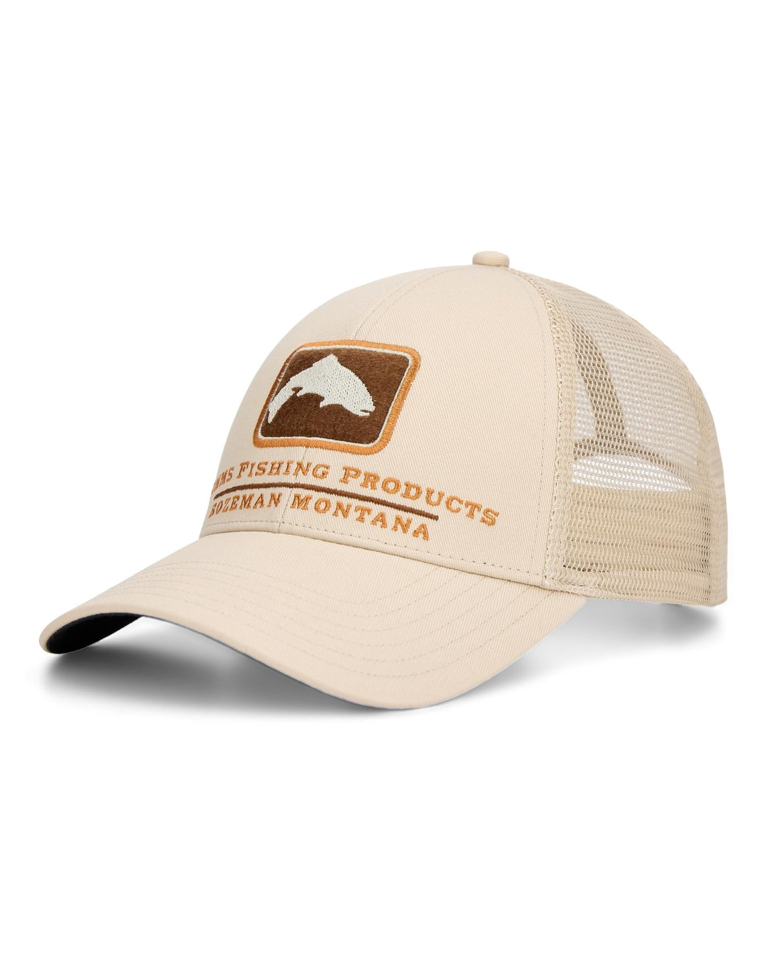 Simms Trout Icon Trucker, front view