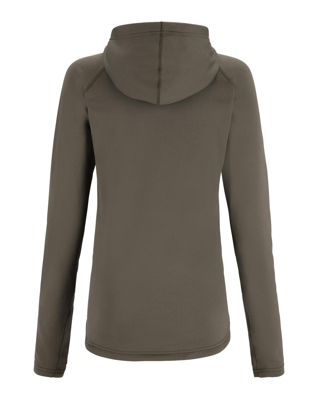 Simms Women's Heavyweight Baselayer Hoody, back view, view 3