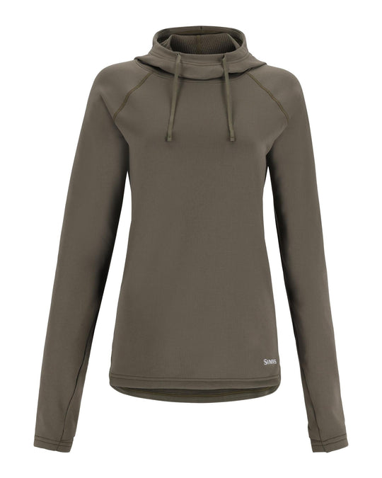 Simms Women's Heavyweight Baselayer Hoody, front view, view 3