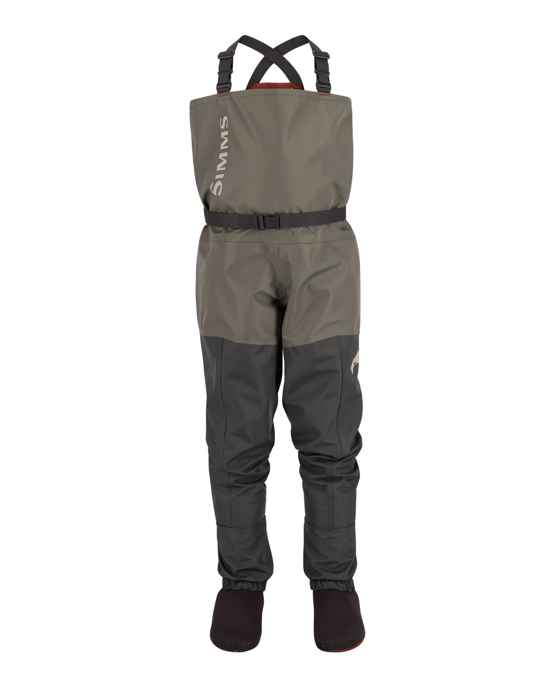 Simms Kid's Tributary Stockingfoot, front view