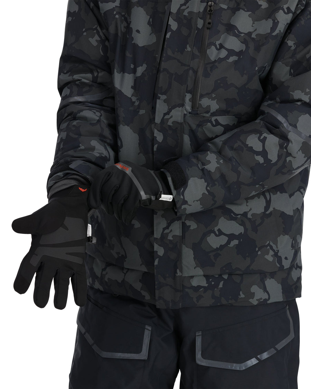 Simms WINDSTOPPER Flex Glove Sale, back view, view 2