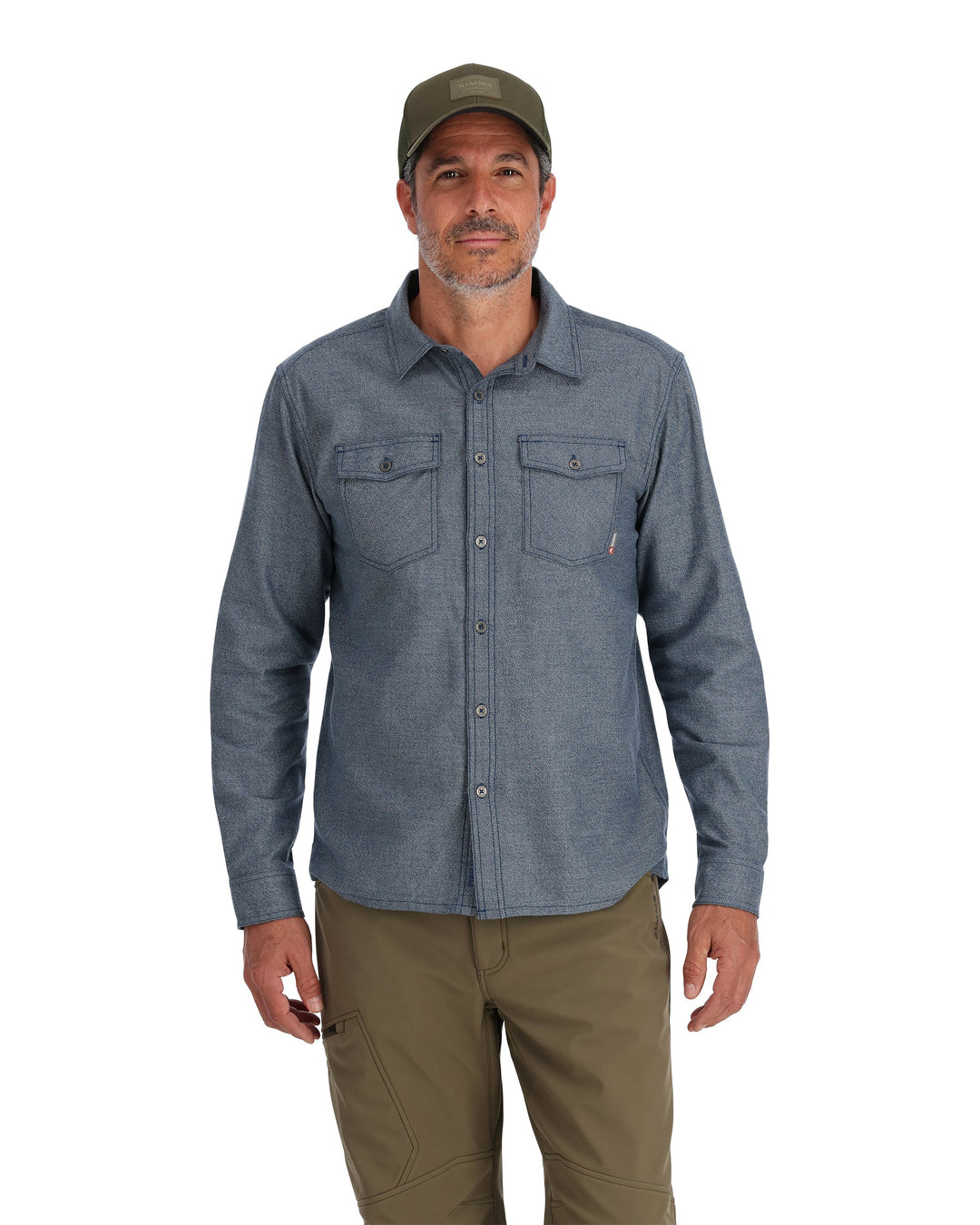 Simms Shoal Flannel Sale, front view, view 3
