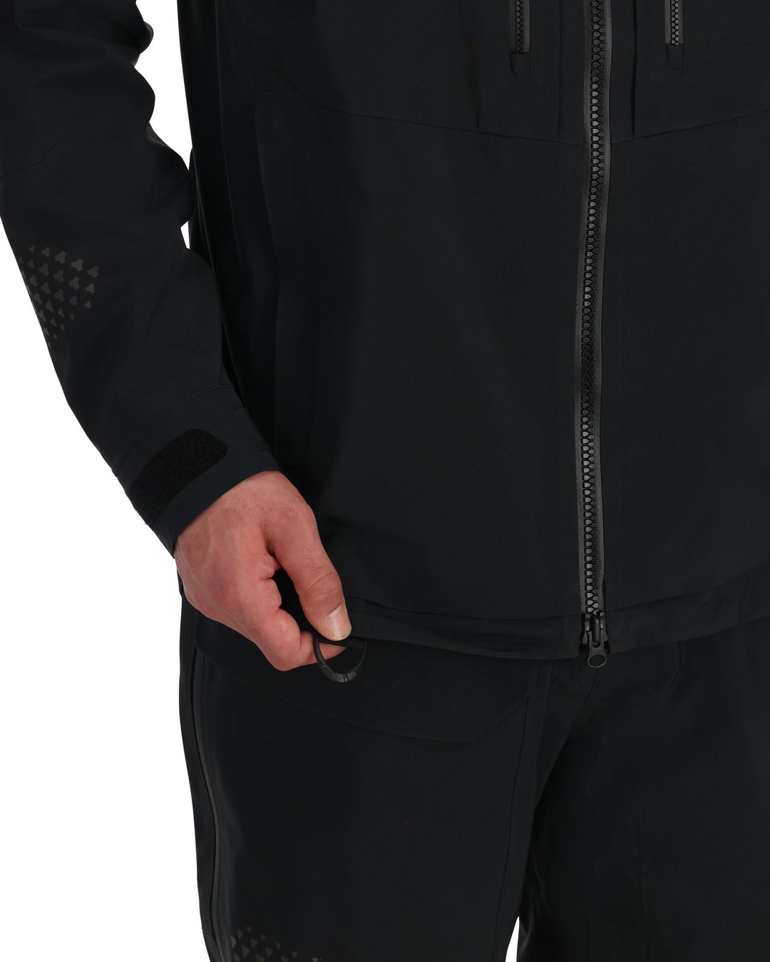Simms Men's ProDry Jacket, worn, view 5