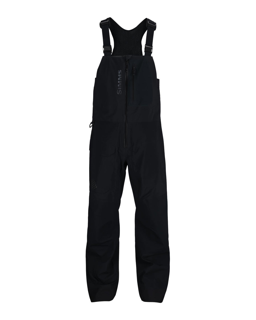 Simms Men's ProDry Bib, Black, front view