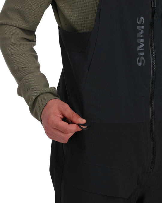 Simms Men's ProDry Bib, worn, view 4