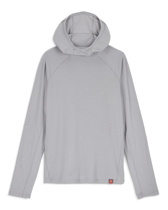 Simms Women's Glades Hoody, Sterling Heather, front view