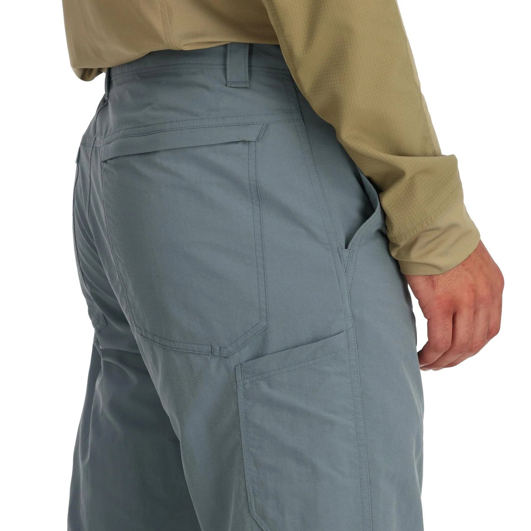 Simms Men's Superlight Pant, worn, view 2