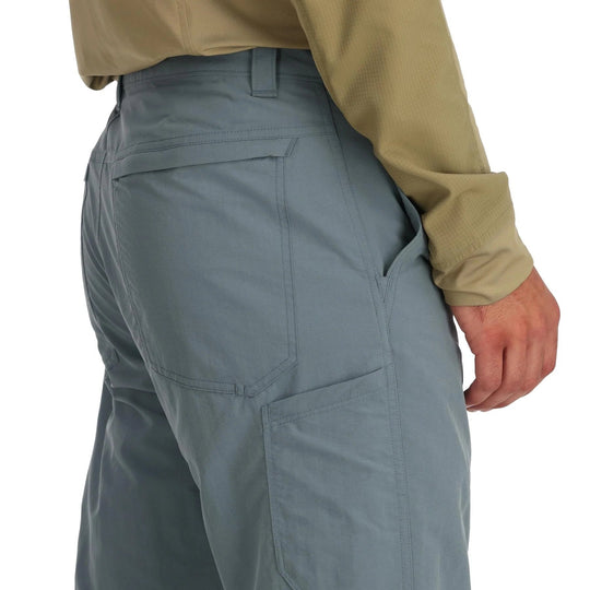 Simms Men's Superlight Pant, worn, view 2