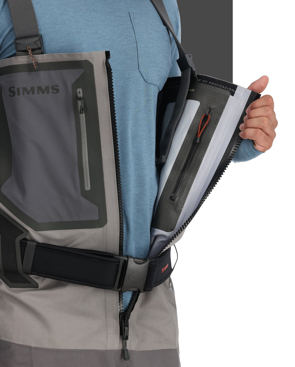 Simms Fishing M's G4z Stockingfoot, worn