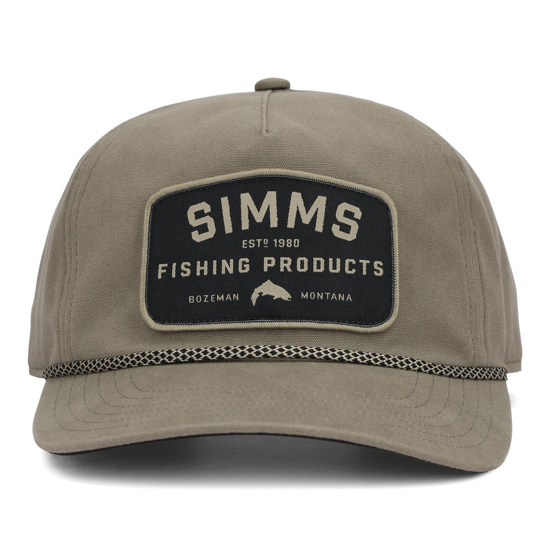 Simms Double Haul Rope Cap, front view