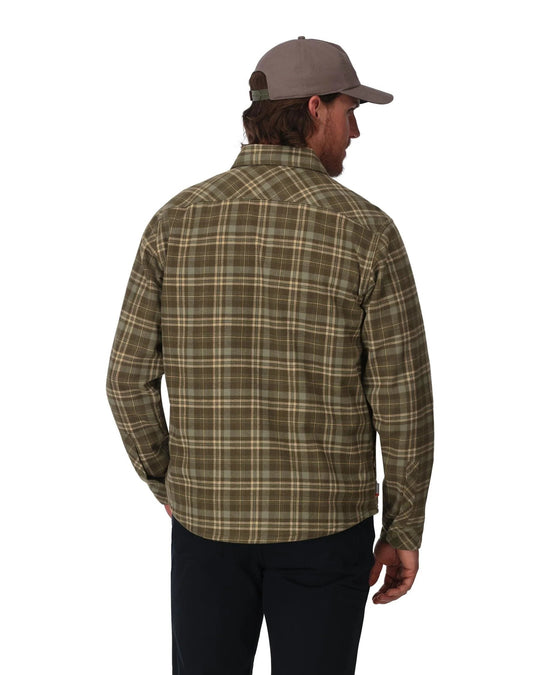 Simms Men's Coldweather Shacket, back view