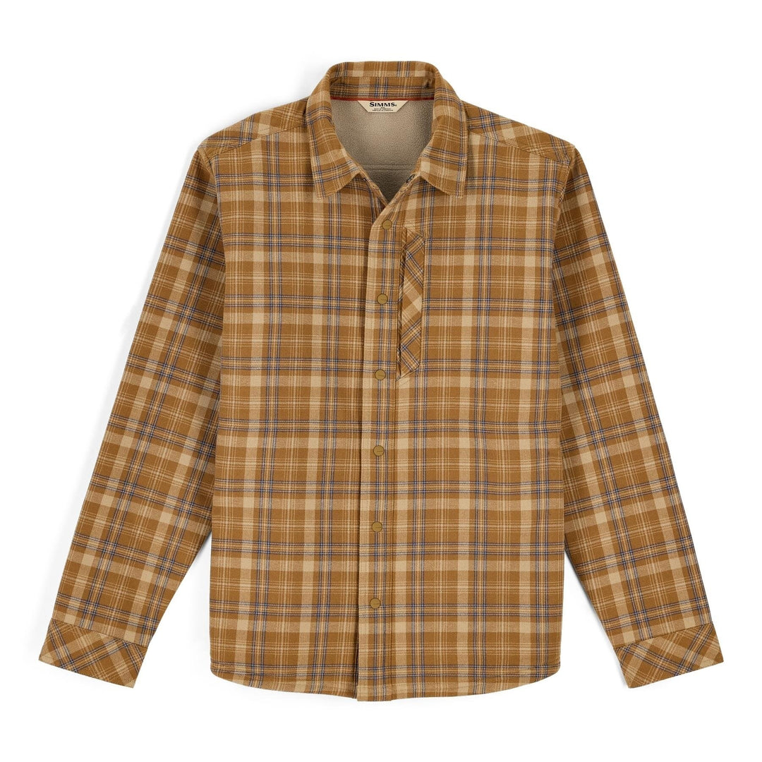 Simms Men's Coldweather Shacket, front view, view 2