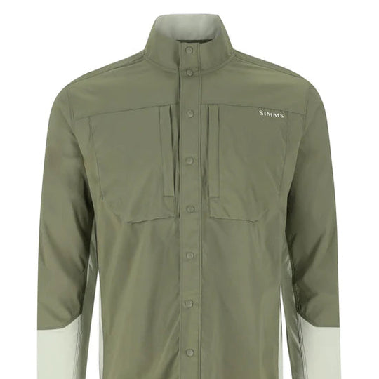 Simms Men's Latitude BiComp Shirt, front view
