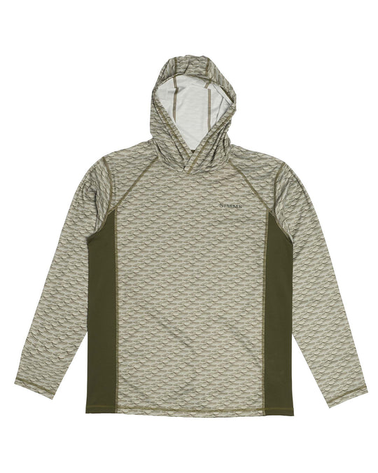 Simms Men's Challenger Solar Hoody - Wave Pale Pine