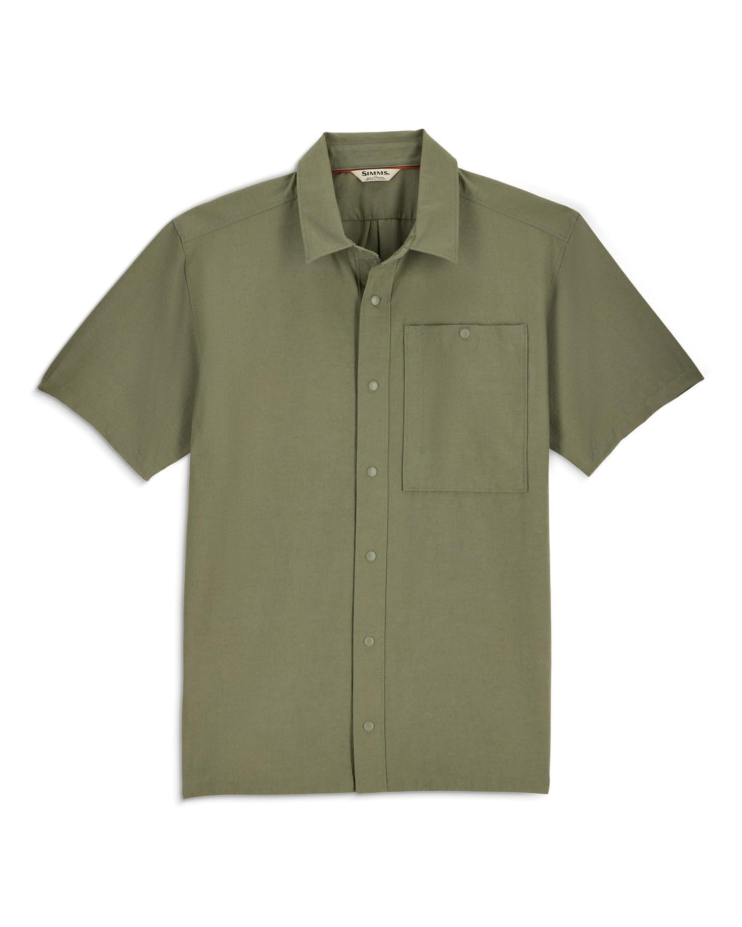 Simms Men's Tailout Deck SS Shirt, front view, view 4