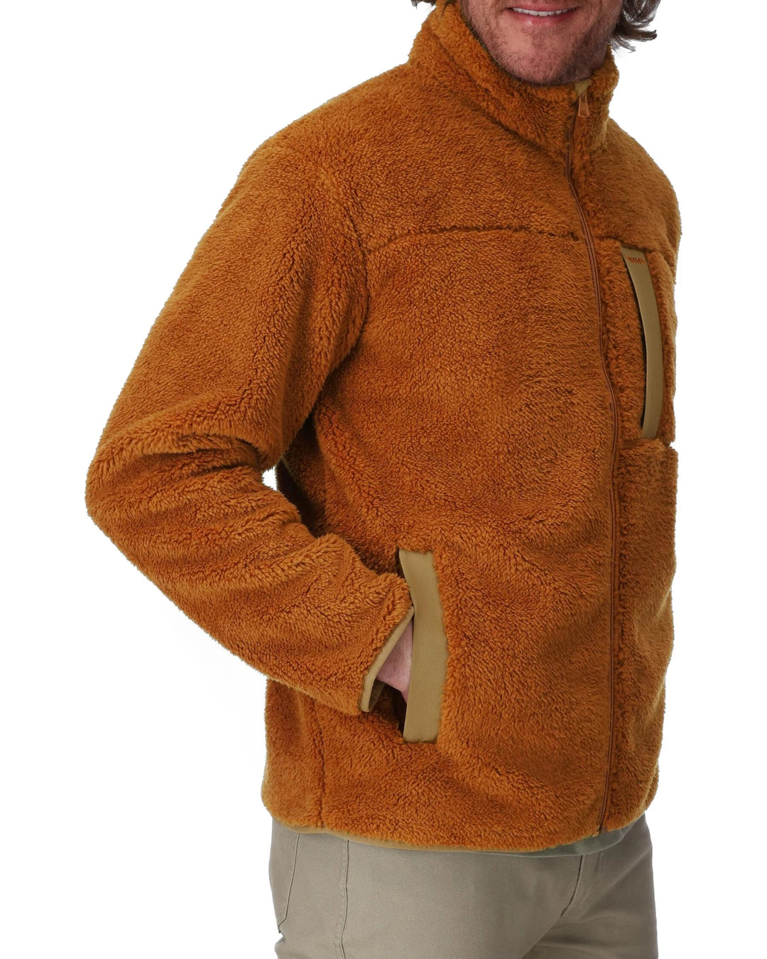 Simms Men's Coldweather Fleece, detail, view 2