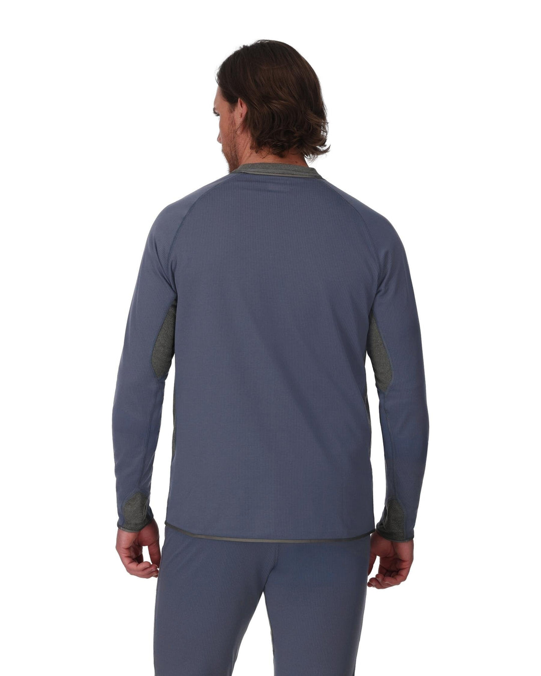 Simms Men's Strata 200 LS Crew, back view