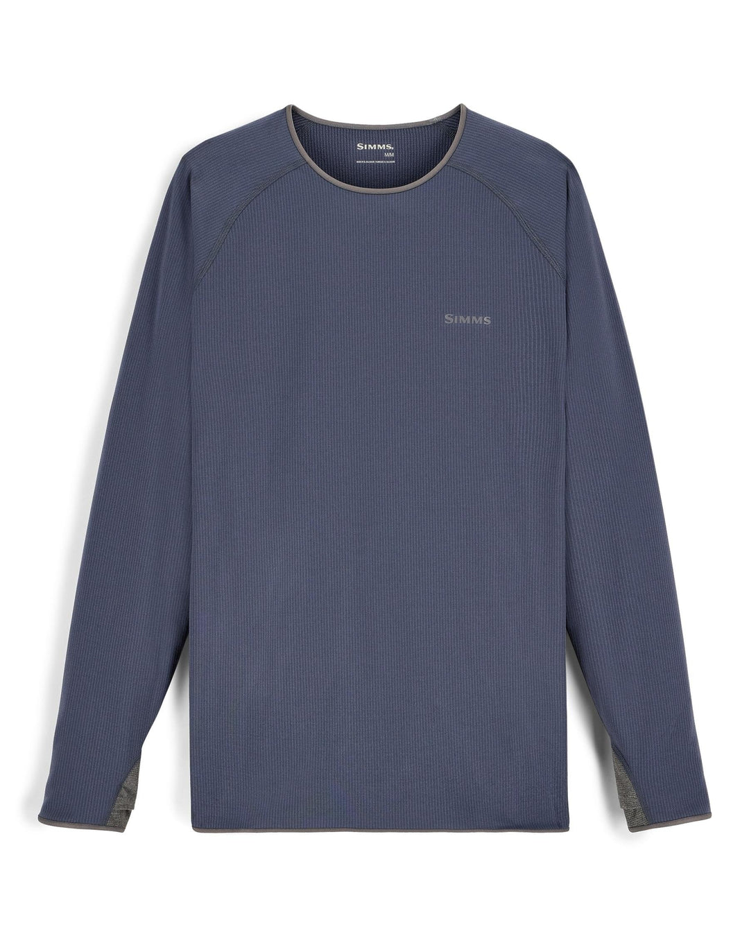 Simms Men's Strata 200 LS Crew, front view