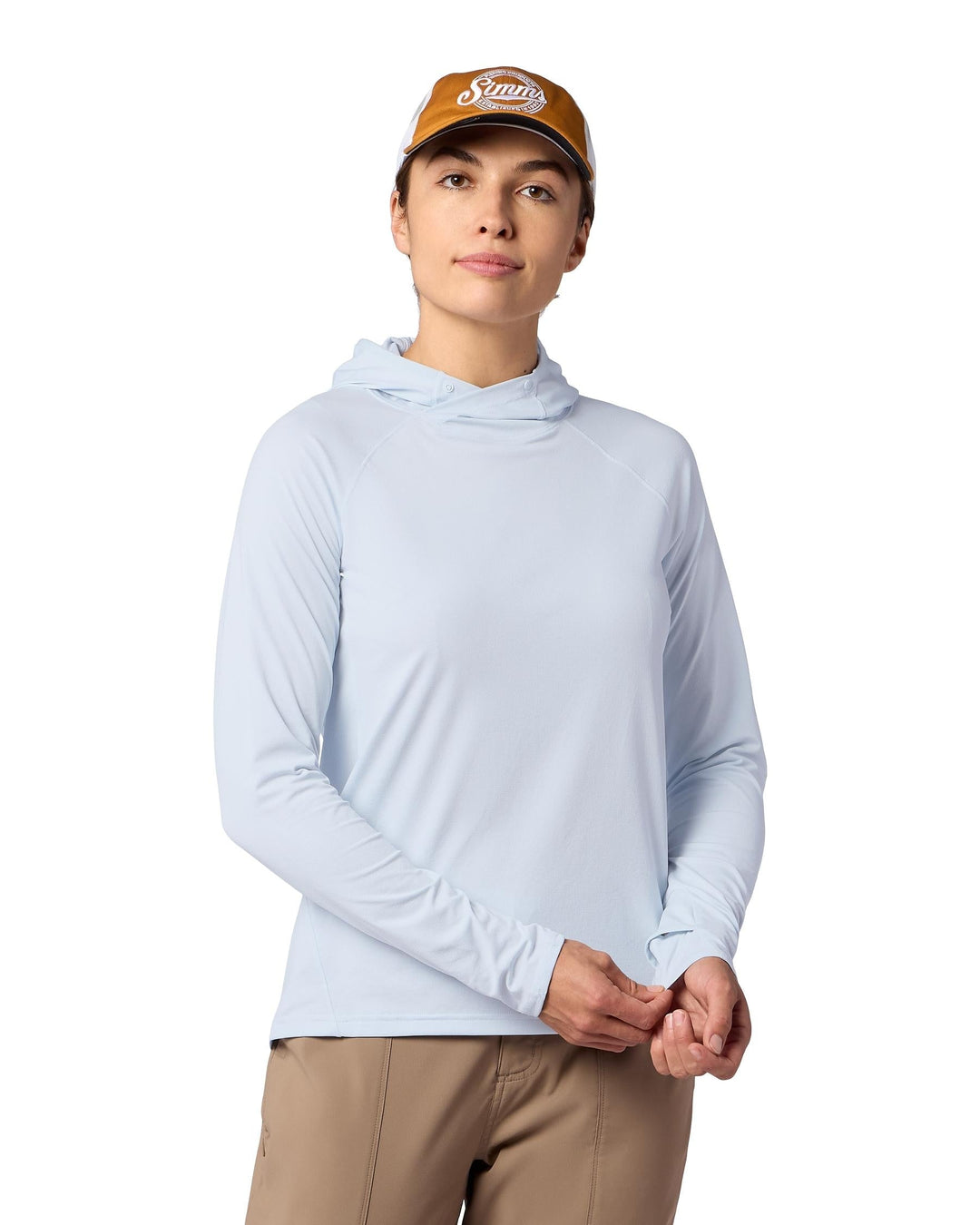 Simms Fishing Women's SolarFlex Hoody - Sale, front view, view 5