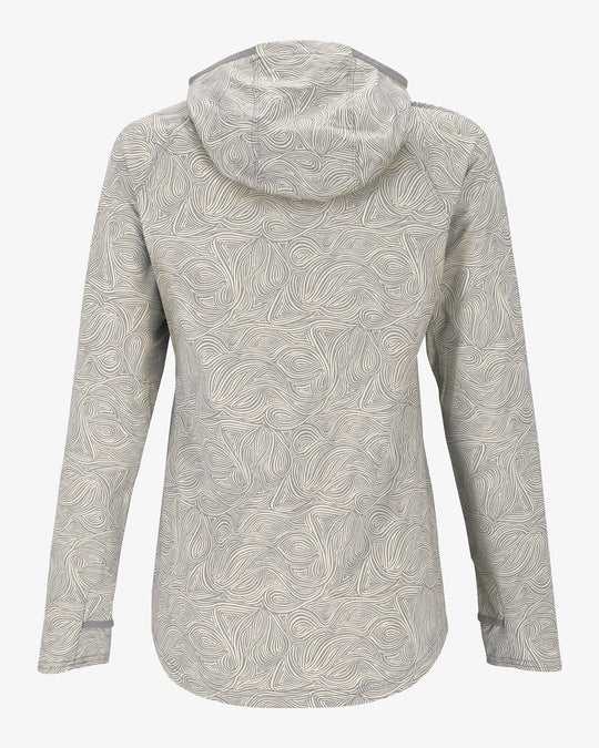 Simms Fishing Women's SolarFlex Hoody - Sale, back view