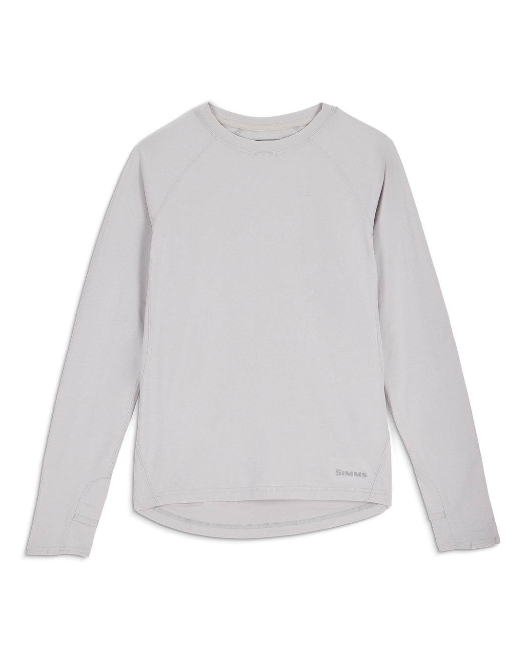 Simms Women's Solarflex Crew, Overcast, front view