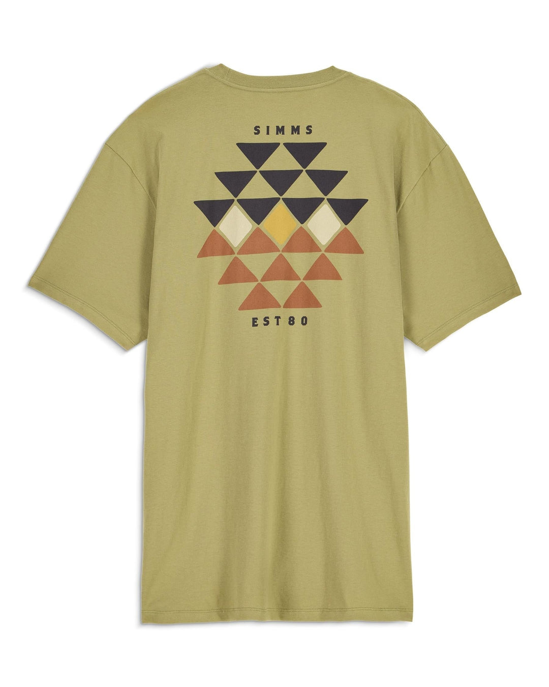 Simms Men's Lake Nomad T-Shirt, back view, view 2