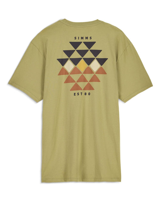Simms Men's Lake Nomad T-Shirt, back view, view 2