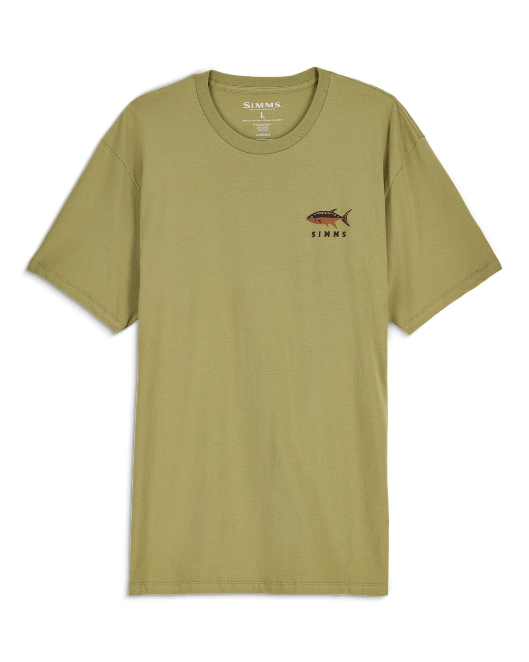 Simms Men's Lake Nomad T-Shirt, front view, view 2
