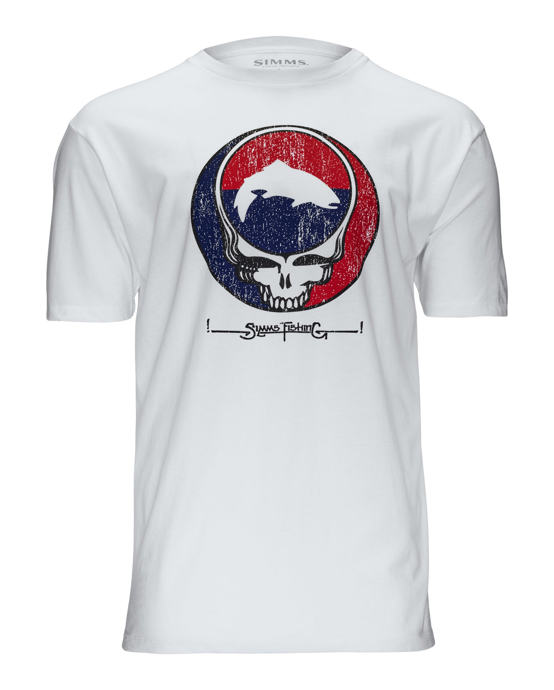 Simms Fishing M's Grateful Dead SS T-Shirt: SYF - Classic, front view