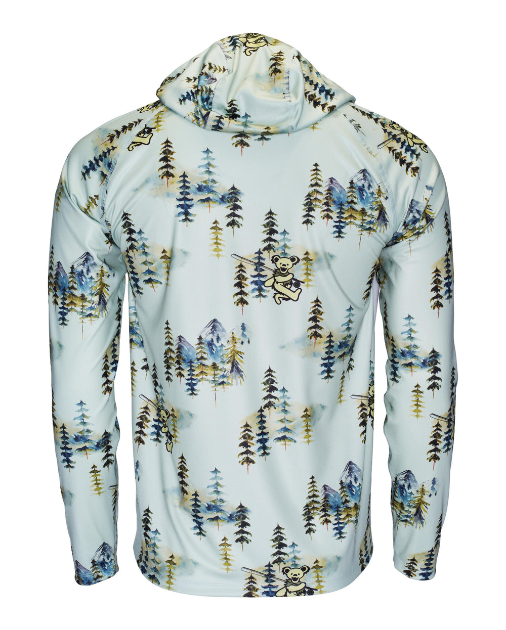 Simms Fishing M's SolarTech Hoody - Grateful Dead: Wonders, back view