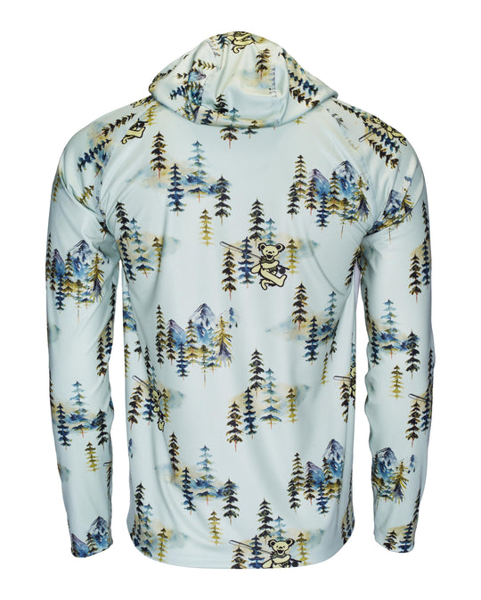 Simms Fishing M's SolarTech Hoody - Grateful Dead: Wonders, back view