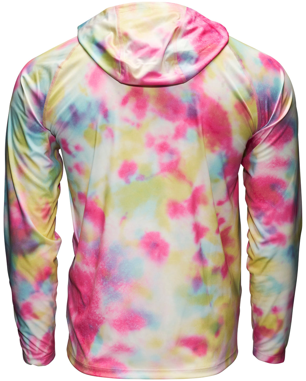 Simms Fishing Men's SolarTech Hoody - Grateful Dead: Fountain Print, Solar Tech Hoody, back view