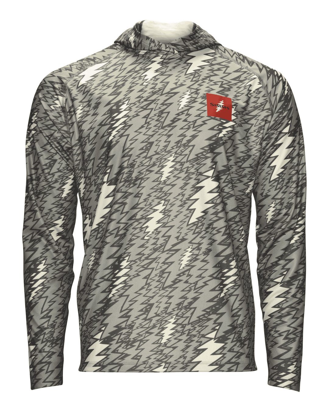 Simms Fishing M's SolarTech Hoody - Grateful Dead: Mosquitos, Solartech Hoody, front view, view 2