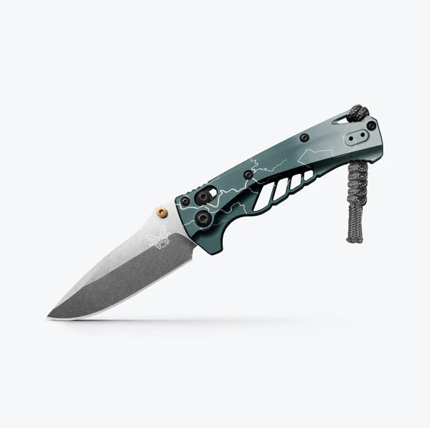 Abel Benchmade X Abel Mini Adira Knife - Dark Waters Edition