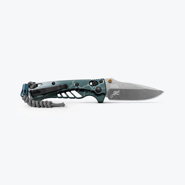 Abel Benchmade X Abel Mini Adira Knife - Dark Waters Edition, view 2