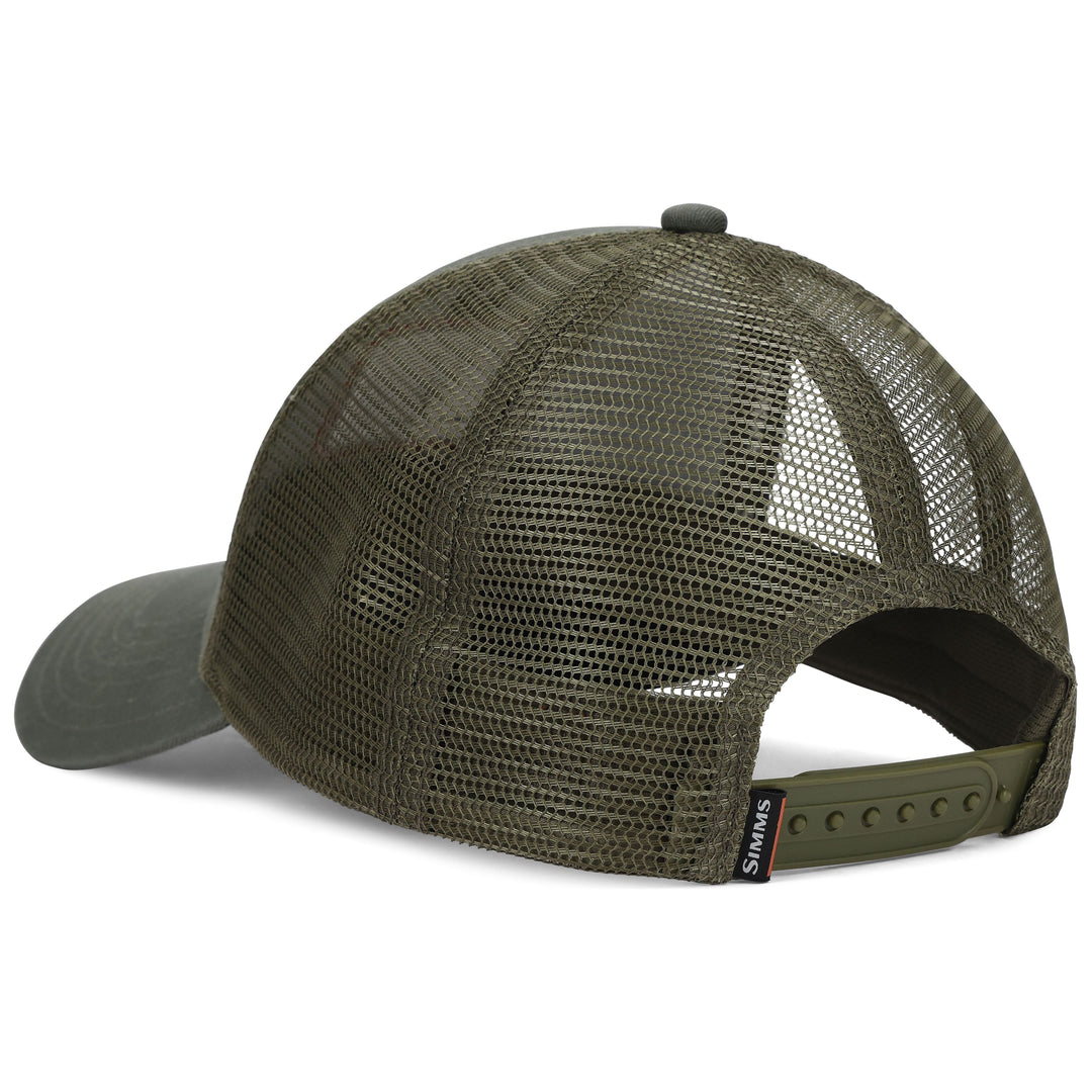 Simms Trout Icon Trucker Smokey Olive Image 02
