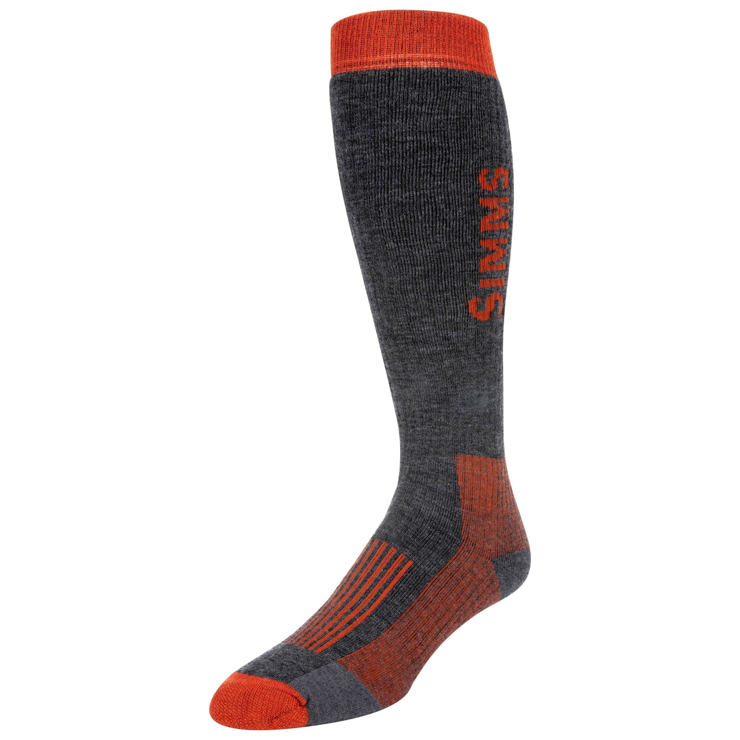 Simms Merino Midweight OTC Sock, Carbon