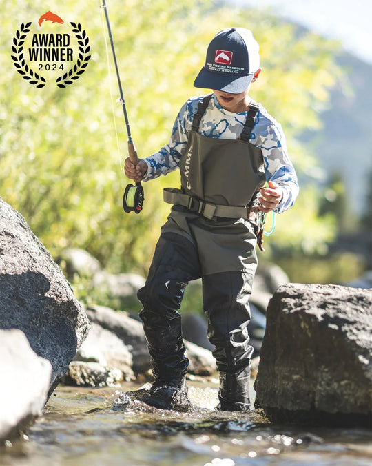 Simms Kid's Tributary Stockingfoot, Ks Trib Waders