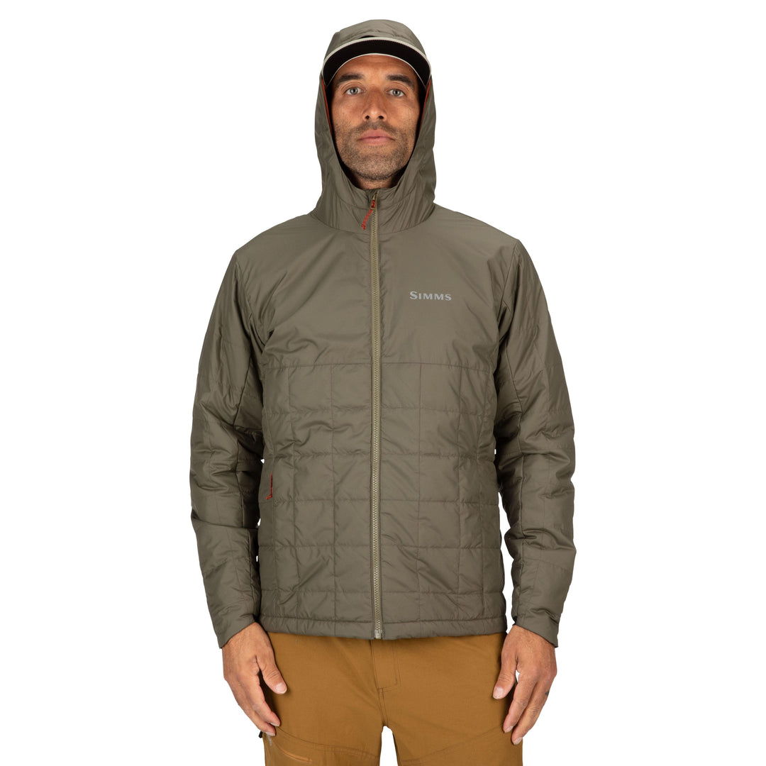 Simms Men's Fall Run Hoody Sale, Dark Stone, view 2